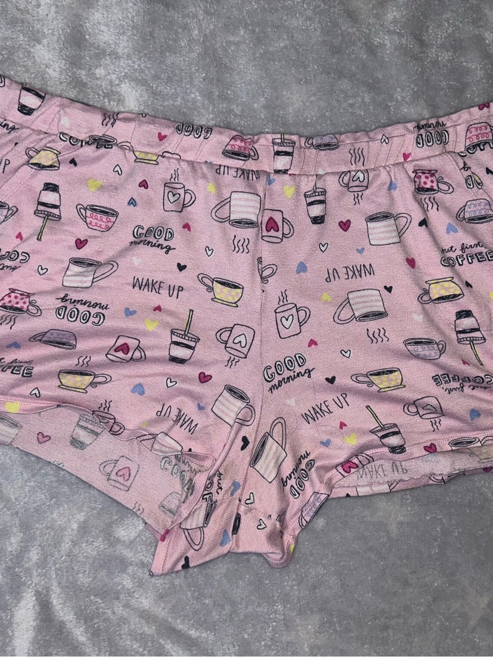 Secret Treasures - Coffee Themed Pajama Bottoms - 3XL/XXXL